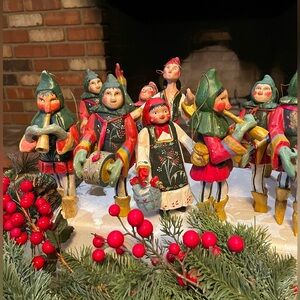 ▪️(Lot of 14) House of Hatten Twelve Days of Christmas Ornaments VTG 1989